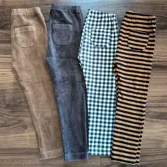 美品★UNIQLO★サイズ100★キッズズボン ４枚セット★レギンス スパッツ
