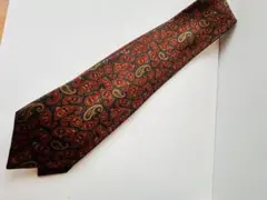 YVES SAINT LAURENT ネクタイ ペイズリー柄