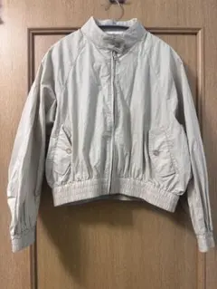 コットンショートブルゾン