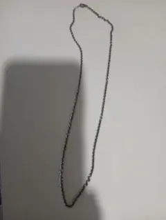 vintage ヴィンテージ SV925 シルバーチェーンネックレス50cm燻銀 