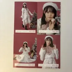 増本綺良　 櫻坂46 2025年 サンタ衣装 生写真　ヨリ　コンプ