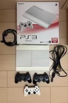 SONY PlayStation 3 250GB 本体とコントローラー(3個)