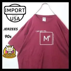 【b024】USA輸入 JERZEES 90s プリント Tシャツ ゆるだぼ