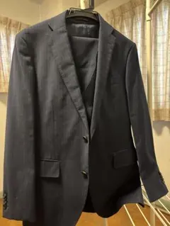 THE SUIT COMPANY ストライプスーツ ネイビー