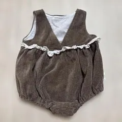 BBAMMA ブラウンロンパース70㎝