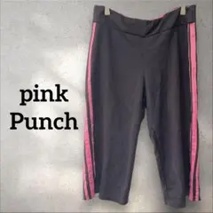 pink Punch フィットネスパンツ 黒・ピンク