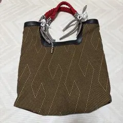 美品 MAISON N.H PARIS カゴバッグEMMAバッグ トートバッグ - メルカリ