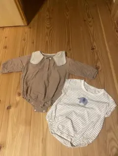 BREEZE 80ロンパース　70ロンパース2点セット