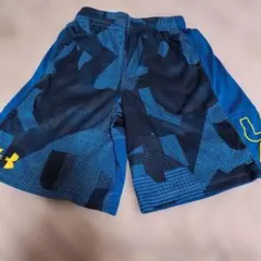 UNDER ARMOUR バスケットボールパンツ 青黒