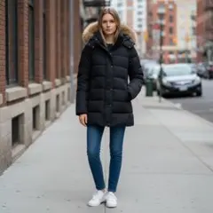 PYRENEX GRENOBLE グルノーブル ダウンコート ブラック JP36