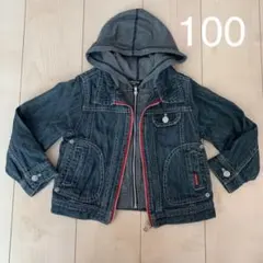 コムサイズム100センチ  デニムジャケット アウター