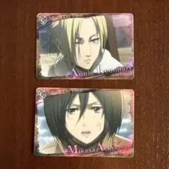 2026年最新】進撃の巨人 アニ カードの人気アイテム - メルカリ