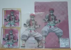 アニプレックスオンラインくじ　鬼滅の刃　猗窩座　アクリルスタンド　クリアファイル