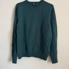 UNIQLO ラムクルーネックセーター M(男女兼用)