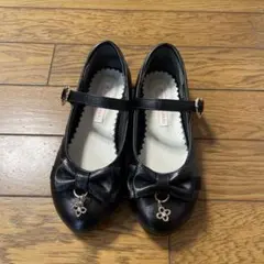 ブラック　フォーマルシューズ 20cm 女の子　黒