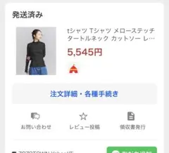 新品　BEAUTY&YOUTH 薄手タートルネック