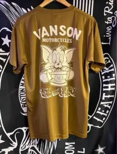 新品バンソンvanson ✖️トムとジェリーコラボ伸縮性がありストレッチで伸び伸びのサムネイル