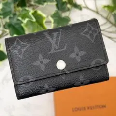 LOUIS VUITTON ミュルティクレ6 キーケース モノグラム・エクリプス