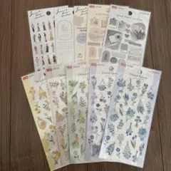100均シール　まとめ売り10点