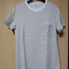 Adam et Rope　アダムエロペ　ボーダー　ポケットTシャツのサムネイル