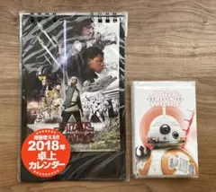 STAR WARS 2018年 卓上カレンダー・パタパタメモセット