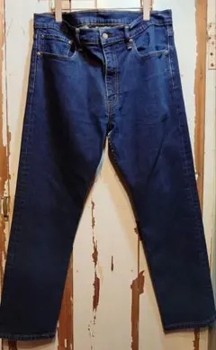 ☑USA古着　LEVI'S　502 濃紺　ストレートジーンズ　w36 l30
