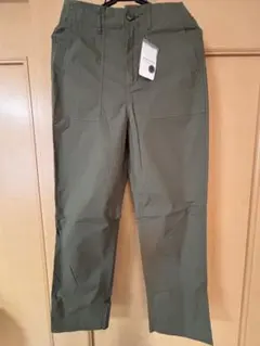 simpliciteオリーブ色 ワークパンツ ウエストゴム