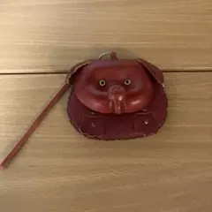 革製品のブタさんの小銭入れ