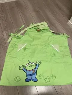 【美品】リトルグリーンメン　エプロン　ディズニー　公式　トイストーリー