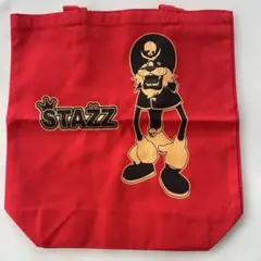GLAY ŠTAZZ 海賊風キャラクター トートバッグ 赤