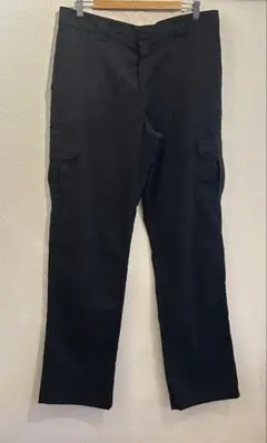 【美品】ディッキーズ Dickies FLEX カーゴパンツ 34×34ブラック