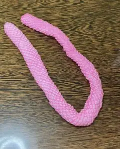 七五三 髪飾り 絞り鹿の子 朱色