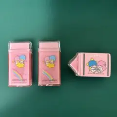 Little Twins Stars キキララ　レトロ　消しゴム