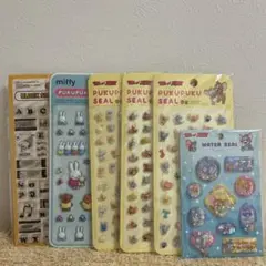 ミッフィー ぷくぷくシール トムとジェリー スヌーピー