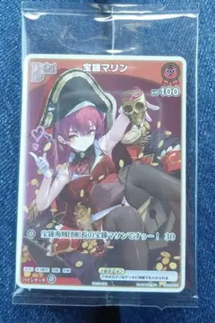 hololive ホロカ 宝鐘マリン プロモ 1st ショップバトル 宝鐘マリン[1st]【ホロカトレカお買得価格通販：CBトレコロ】
