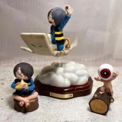 【レア】ゲゲゲの鬼太郎　妖怪フィギュアコレクション　３点セット