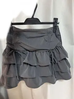 【期間限定お値下げ】OLIVE des OLIVE グレー ティアードスカートのサムネイル