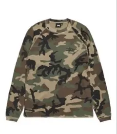 STUSSY サーマル 迷彩 M - メルカリ