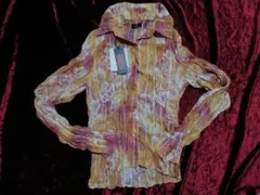 新品　von dutch 薔薇柄シャツ　スパンコール　タイダイ　グランジギャルのサムネイル