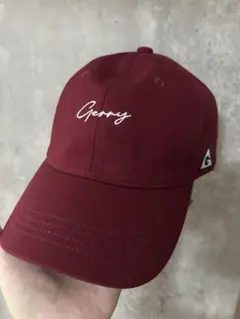 GERRY ジェリー キャップ レッド バーガンディ レディースのサムネイル