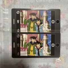 名探偵コナン スマフォトコレクション 工藤新一 毛利蘭 2枚