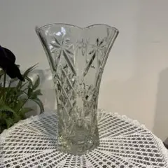 アンカーホッキング　ビンテージベース　花瓶　フラワーベース　透明 アンカーホッキング ビンテージベース 花瓶 フラワーベース 透明