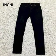 チ*ー様 イング　スキニーパンツ　美脚　ウォッシャブル　コットン　脚長効果　カジ