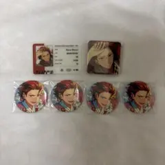 あんスタ TRIP ID風カード 缶バッジ 2024 spring 鬼龍紅郎