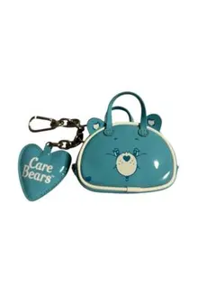 Care Bears ケアベア ミニポーチ キーホルダー バッグチャーム ブルーのサムネイル