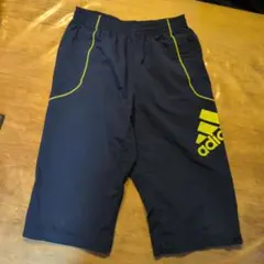 adidas ネイビー　パンツ 160