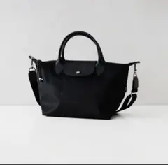 LONGCHAMP ロンシャン　黒　ル・プリアージュ エナジーsショルダーバッグのサムネイル
