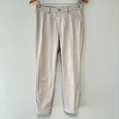 ユニクロ　ライトグレー スリムフィット チノパン レディース　L 65〜75cm