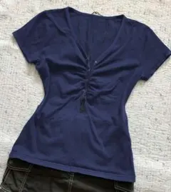 INAWLY レディースカジュアル無地フィットウエストTシャツ、夏用のサムネイル