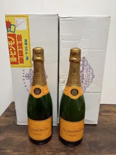 ヴーヴ クリコ 750mlダミーボトル 4本まとめ